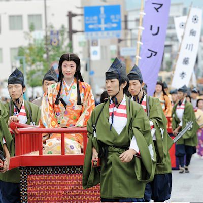 長岡京ガラシャ祭り | 勝龍寺城