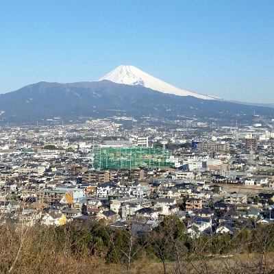 展望台からの富士山 | 戸倉城