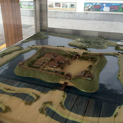 勝幡城の復元模型 | 勝幡城