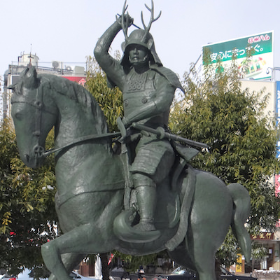 真田幸村公騎馬像 | 上田城