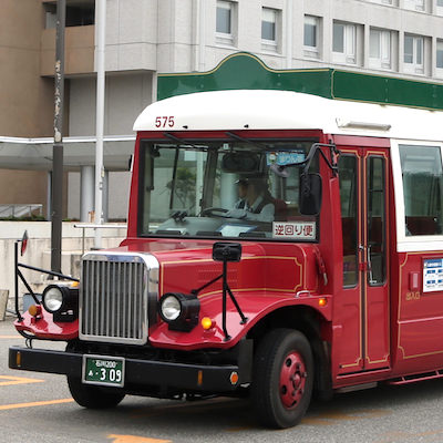 市内循環バス「まりん号」 | 七尾城