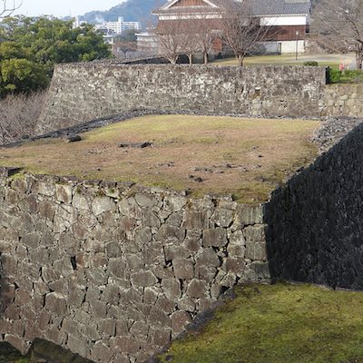 五階櫓跡（西竹の丸脇五階櫓） | 熊本城
