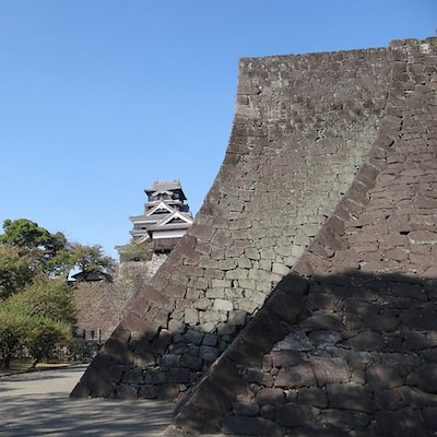 二様の石垣 | 熊本城