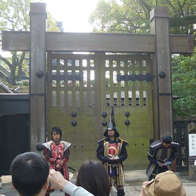 頬当御門と開門の儀 | 熊本城