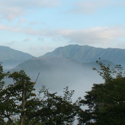 立雲峡から見る竹田城の雲海 | 竹田城