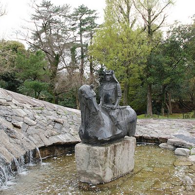 松平元康の像 | 岡崎城
