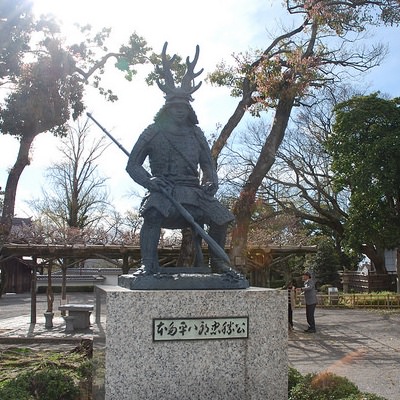 本多平八郎忠勝公銅像 | 岡崎城