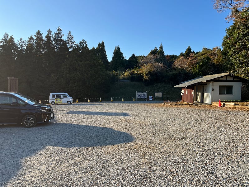 山中城跡付近駐車場