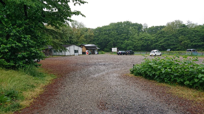 秋田城跡史跡公園駐車場